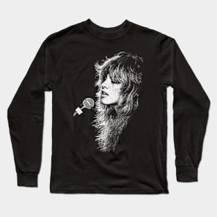 Stevie Nicks Classic 90s Long Sleeve T-Shirt